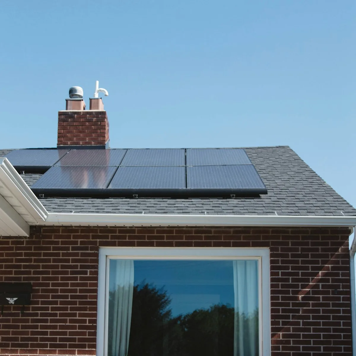Photovoltaikanlage auf einem Hausdach